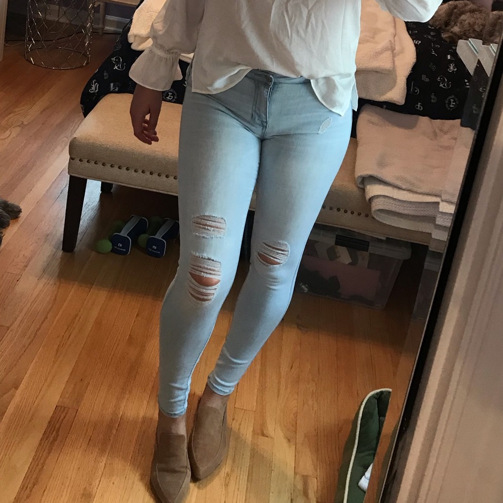 Celebrity Pink skinny body sculpt jeans